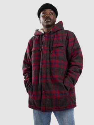 Flannel hooded shirt outlet mens